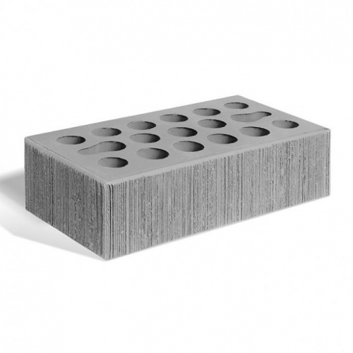 Кирпич Керма одинарный бархат (серебро)