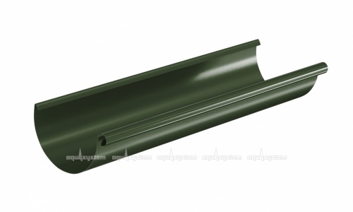 Желоб водосточный AQUASYSTEM Тёмно-Зеленый RR11, D 150 мм, L 3 м
